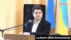 Михаил Винницкий на встрече с трудовым коллективом ТНУ. Киев. 25 января 2024 года