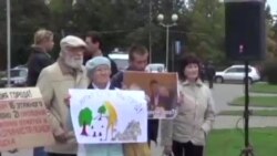 Митинг за отставку Петрозаводского городского Совета