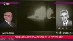 Mirzə Xəzərin Yusif Səmədoğlu ilə müsahibəsi. 20 yanvar 1990-cı il