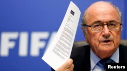 Президент FIFA Зепп Блаттер