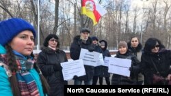 Митинг против завода "Электроцинк" в Москве (архивное фото)