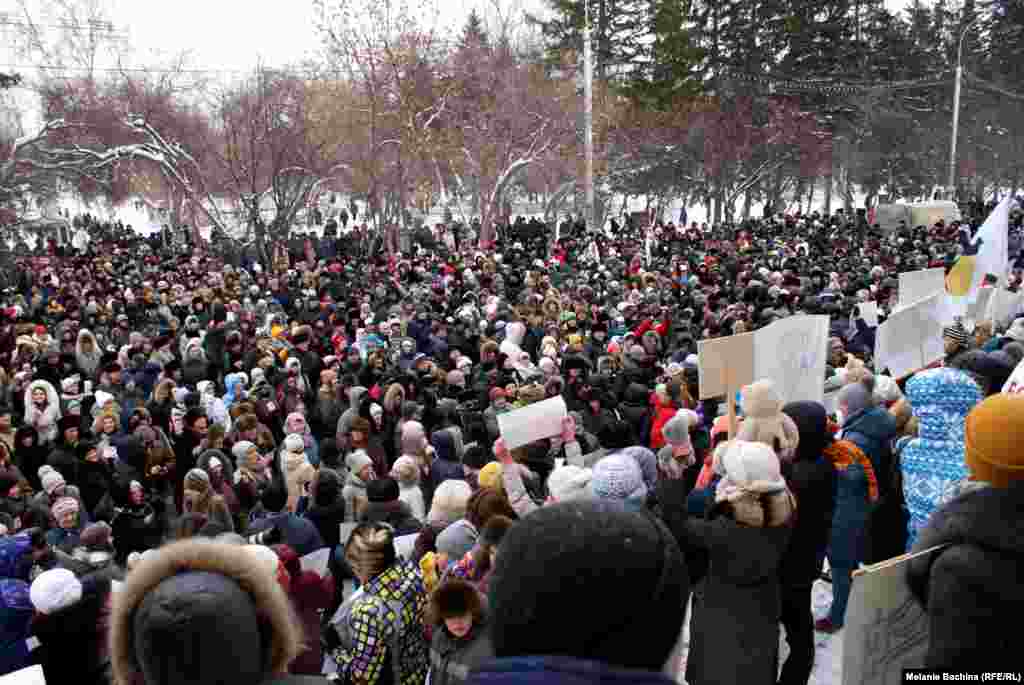 Пикет в Томске в защиту &quot;ТВ-2&quot;