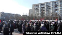 Demonstration in Irkutsk, 14 March 2015 - 2