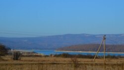 Из села открывается вид на Чернореченское водохранилище – основной источник водоснабжения Севастополя