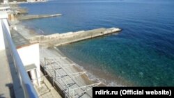 Выход к морю пансионата «Глициния» в Нижней Ореанде