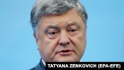 Пётр Порошенко в Брюсселе