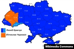 Результаты президентских выборов в 1991 году