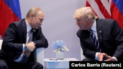 Владимир Путин и Дональд Трамп