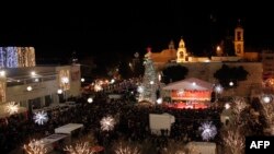 Площадь перед Базиликой Рождества Христова в Вифлееме 