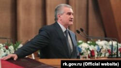 Российский глава Крыма Сергей Аксенов