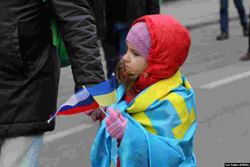 Антивоенная акция в Москве